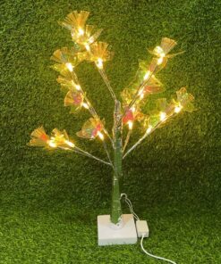 ÁRBOL CON LUZ DE MARIPOSA PLATEADA 1UND