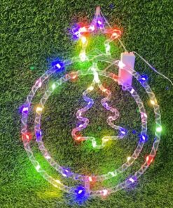 DECORACÓN NAVIDEÑA CON LUZ DE ESTRELLA Y ÁRBOL 1UND