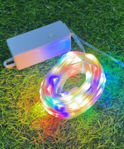 LUZ NAVIDEÑA DISEÑO DE ALAMBRES DE COLORES 1UND