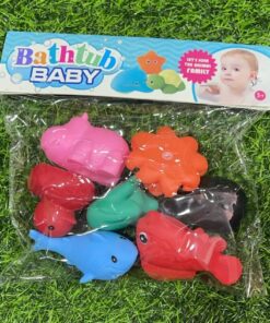 JUGUETES DE BAÑO DE ANIMALES 8898A13 1UND (7PCS)