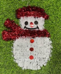 DECORACIÓN NAVIDEÑA DE HOMBRE DE NIEVE 1UND