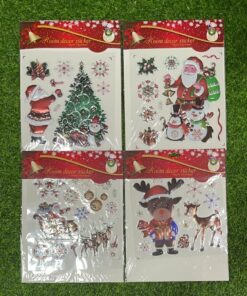 STICKER PARA VITRINA DE NAVIDAD 1UND