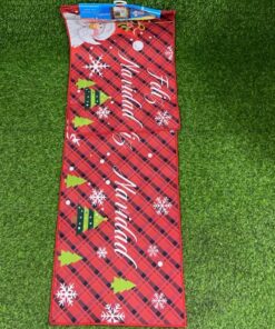 ALFOMBRA NAVIDEÑA 46*15/22*15 1UND (2PCS)