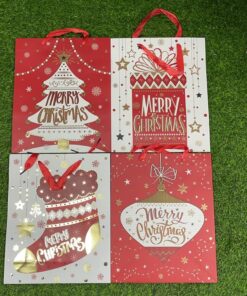 BOLSA DE REGALO NAVIDEÑO 26*32*10 1UND