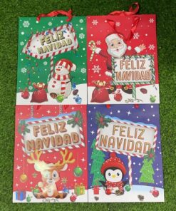 BOLSA DE REGALO NAVIDEÑO 39*30*12 1UND