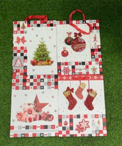 BOLSA DE REGALO NAVIDEÑO 39*30*12 1UND