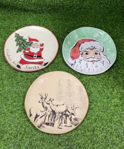 PLATO CERÁMICA DE NAVIDAD 1UND