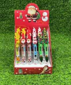 LAPICERO NAVIDEÑO DE 6 COLORES 1UND