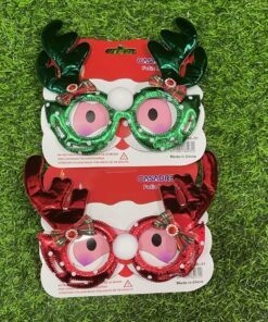 ANTEOJOS NAVIDEÑO CON LAZO 1UND