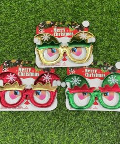 ANTEOJO NAVIDEÑO DE PAYASO 1UND