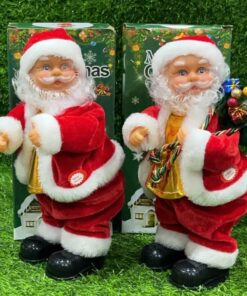 ADORNO NAVIDEÑO DE SANTA CRUZ 12" 1UND