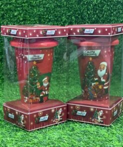 VASO CERÁMICA DE NAVIDAD 1UND