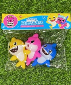 MUÑECO PARA BEBÉ DE TIBURÓN 596B-4 1UND (3PCS)