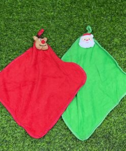 PAÑO PARA SECAR LA MANO DE COLGAR DE NAVIDAD 34*34 1UND