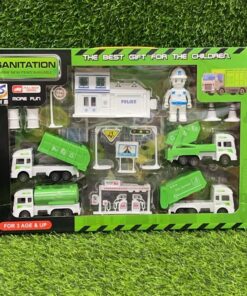 SET DE VEHÍCULOS DE RECICLAJE 1UND