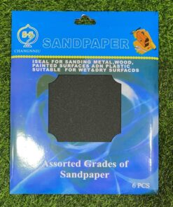 PAPEL DE LIJA PARA AGUA 1UND (6PCS)