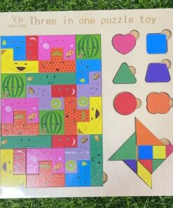 ROMPECABEZA DE GEOMETRIA 1UND