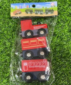 SET DE TREN DE MADERA 1UND (3PCS)