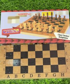 AJEDREZ DE MADERA 2IN1 25*24 1UND