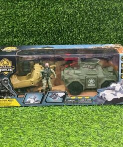 SET DE CARRO DE MILITAR 1UND