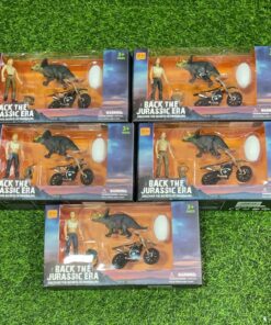 SET DE GUERREROS Y DINOSAURIO 1UND