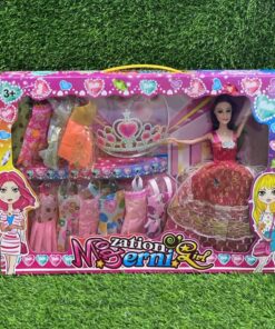 SET DE BARBIE CON VESTIDOS 1UND