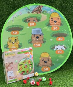 JUEGO DE DARDOS PLEGABLE DE ARDILLA 1UND
