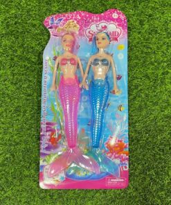 SET DE BARBIE DE SIRENA 11.5" 1UND (2PCS)