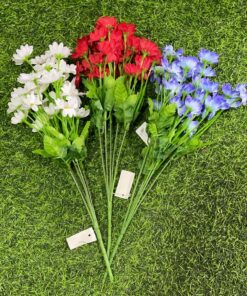 RAMO DE FLOR ARTIFICIAL DE MARGARITA 1UND