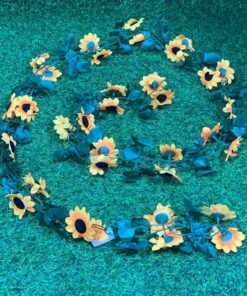FLOR ARTIFICIAL DE ENREDADERA GIRASOL 1UND (2PCS)