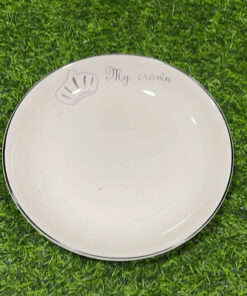 PLATO CERÁMICA CON DISEÑO 8″ 1UND