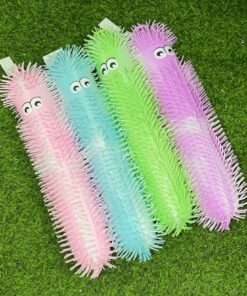 SQUISHY DE GUSANO LARGA CON LUZ 1UND
