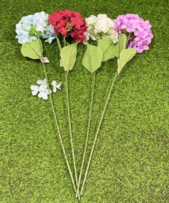 FLOR ARTIFICIAL DE HORTENSIA 1UND