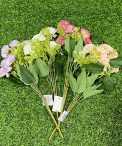 RAMO DE FLOR ARTIFICIAL DE CLAVEL 1UND