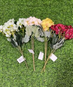 RAMO DE FLOR ARTIFICIAL DE HORTENSIA 1UND