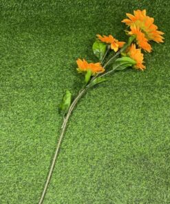RAMO DE FLOR ARTIFICIAL DE 5 GIRASOL 1UND