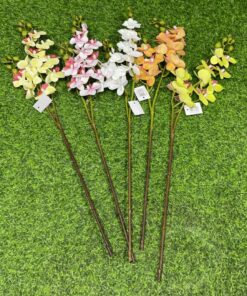 RAMO DE FLOR ARTIFICIAL DE PHALAENOPSIS 1UND