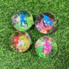 BOLA CRYSTAL DE DINOSAURIOCON LUZ 6CM 1UND