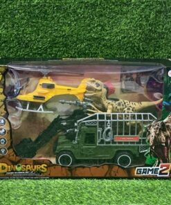SET DE DINOSAURIO CON VEHÍCULO 1UND