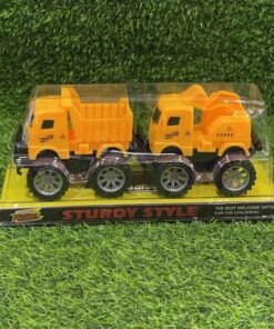 SET DE VEHÍCULO CONSTRUCCIÓN 1UND (2PCS)