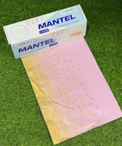 ROLLO DE MANTEL PARA FIESTA DE PUNTOS ROSADO CON AMARILLO 1.37M*30M 1UND