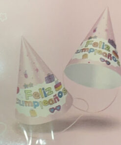 SET DE GORRO PARA FIESTA DE FELIZ CUMPLEAÑOS 1UND (6PCS)