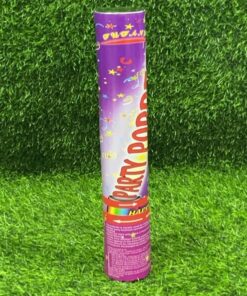 TUBO DE CONFETTI 28CM 1UND