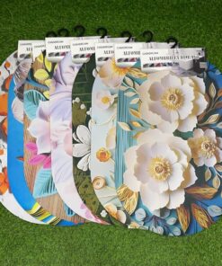ALFOMBRA DIATOMEAS ÓVALO DE FLOR 3D 48*78 1UND