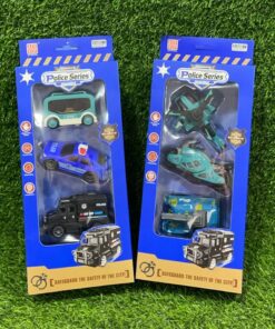 SET DE CARRO DE POLICÍA 1UND (3PCS)