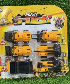 SET DE VEHÍCULO DE CONTRUCCIÓN 1UND (6PCS)