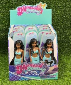 MUÑECA DE SIRENA CON GIRO MECANISMO DE RELOJERIA 1UND