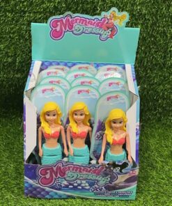 MUÑECA DE SIRENA CON GIRO MECANISMO DE RELOJERIA 1UND
