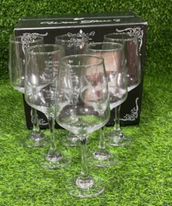 SET DE COPA VIDRIO G4036 1UND (6PCS)