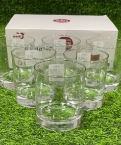 SET DE VASO VIDRIO ES1002 1UND (6PCS)